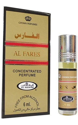 Al Fares Perfume Árabe Al Rehab Notas Verdes Madera Especias