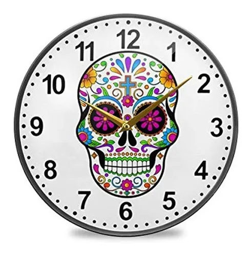 Reloj calavera mexicana sale