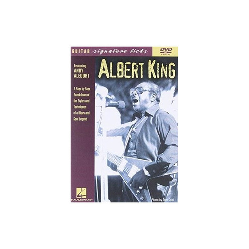 King Albert Guitar Signature Licks Usa Import Dvd Nuevo