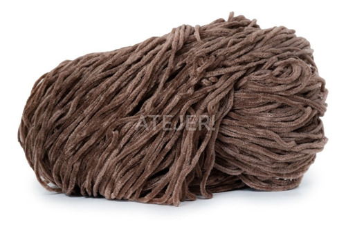Imagen 3 de 4 de Lanas Chenille Plush Finito Madejas X 150 Gs Aprox