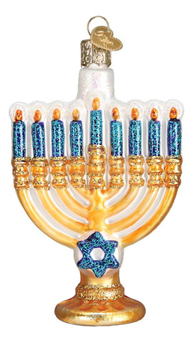 Old World Christmas Adornos De Cristal Soplado De Hanukkah P