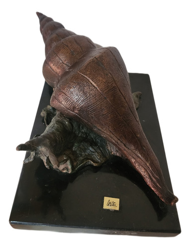 Escultura De Bronce Nautilus (Usado)