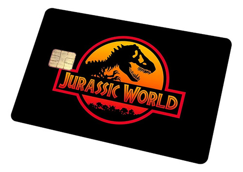 Sticker Para Tarjeta Nuevo Jurassic Park