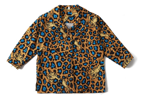 Ropa De Baile Hip Hop Para Niños, Camisa De Leopardo De Gran