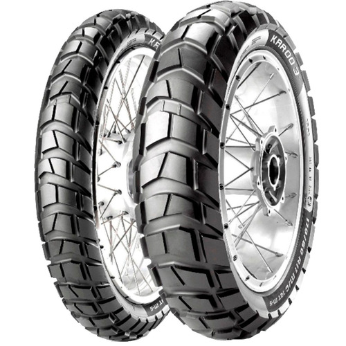 Kit Cubiertas Metzeler Karoo 3 130 80 17 + 90 90 21 Fasmotos