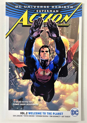 Superman Action Comics Welcome To The Planet Rebirth Ingles
