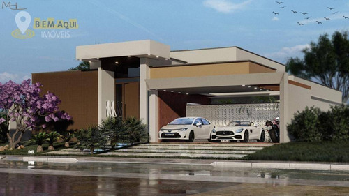 Imagem 4 de 15 de Bélissima Casa Térrea De Alto Padrão - Em Construção - Previsão Entrega Em Junho/2021 - Condomínio Xapada Parque Ytu - Itu/sp - Ca1566