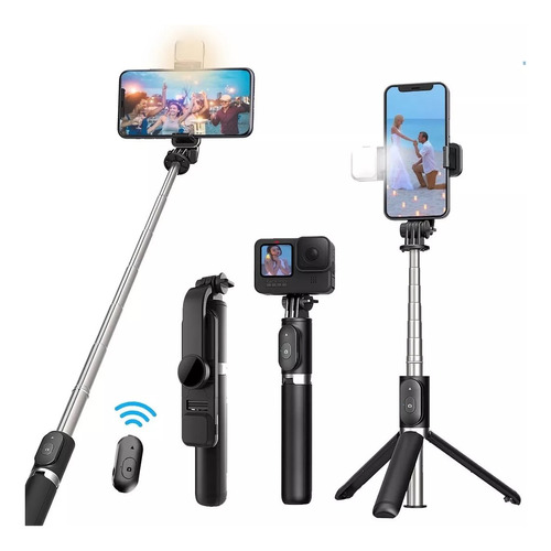 Baston Selfie Stick Tripie Celular Control Remoto Bluetooth