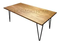 Comprar Mesas Ratonas Madera Living De Centro Hierro - Horacio Home