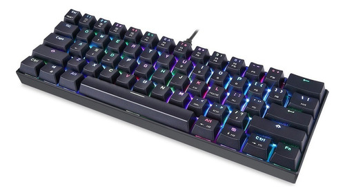 Motospeed Ck61 Rgb Teclado Mecánico Para Juegos Outmu Rojo