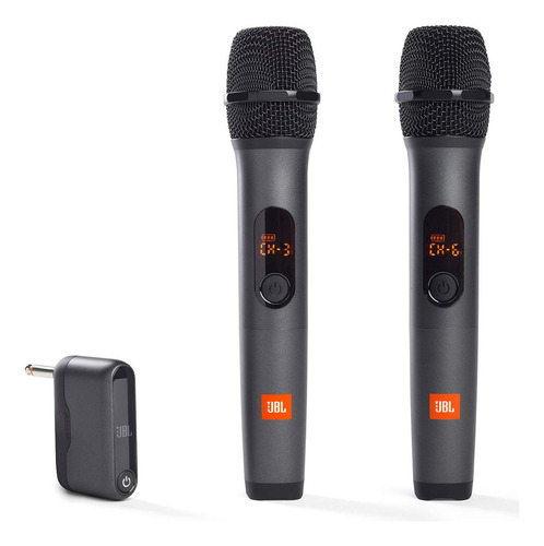 Sistema De Micrófono Inalámbrico Jbl Con Receptor De Doble C