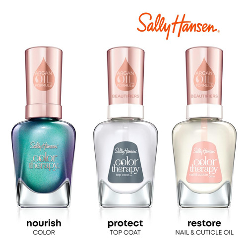 Esmalte De Uñas Sally Hansen Color Therapy Staycation Pink 1