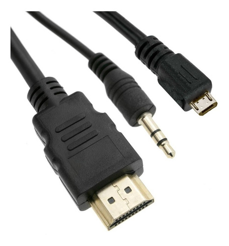 Cable Conversor Hdmi A Vga Video Audio Proyector Consolas