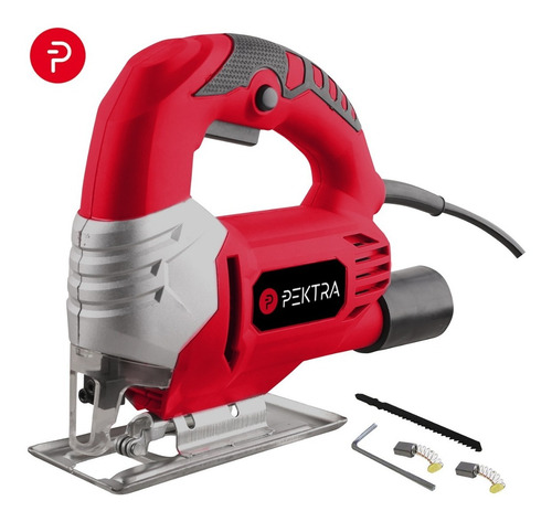 Imagen 4 de 8 de Sierra Caladora Pektra Variable 400w 2800rpm Madera Acero