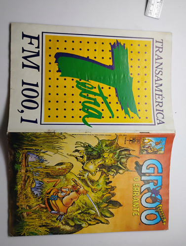 Gibi Hq Groo O Errante N° 1 E 2 Editora Abril Raro De 1990 (Usado)