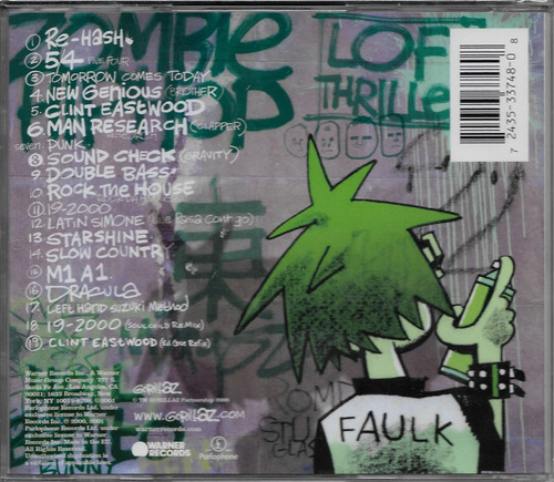 Gorillaz - Gorillaz Cd Nuevo!!