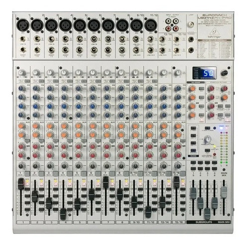 Mesa De Som Behringer Eurorack Ub2442fx-pro Novo Original