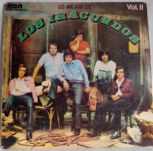 Jch- Los Iracundos Lo Mejor De... Nueva Ola Lp (Usado)