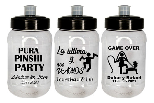 Termo Dulcero Tarro 500ml Personalizado Tapa Chupón 80 Pzs