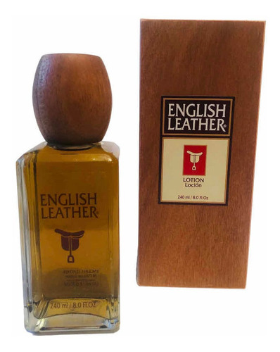 English Leather Loción 240ml Vintage Con Caja De Madera