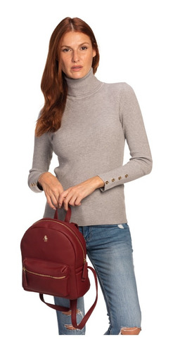 Imagen 7 de 7 de Backpack Hpc Polo Con Logo De La Marca Básica