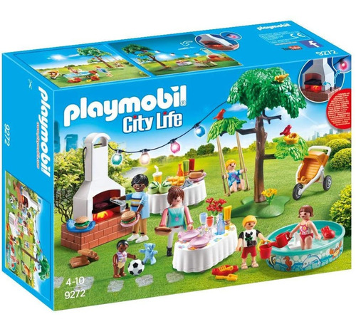 Playmobil 9272 Fiesta En El Jardin City Life Coleccion