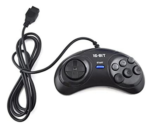 Controlador De Juego De 2 Piezas Para Sega Genesis Para Hand