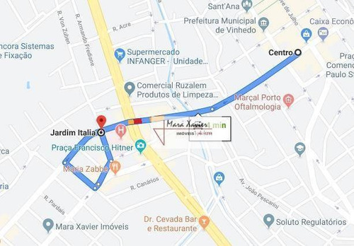 Imagem 4 de 30 de Terreno À Venda, 530 M² Por R$ 2.300.000,00 - Jardim Itália - Vinhedo/sp - Te0135