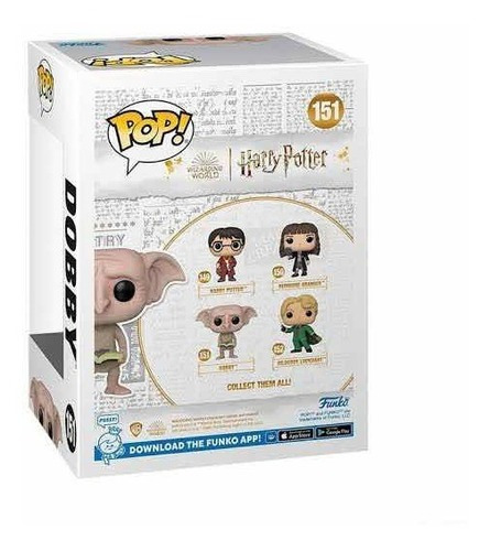 Funko Pop Dobby 151 Harry Potter