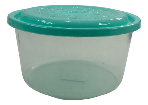 Contenedor De Alimentos Recipiente Redondo 1800 Ml