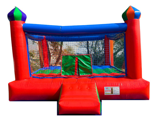 Castelinho Pula-pula 4x4m Castelo Inflável Premium Sem Motor