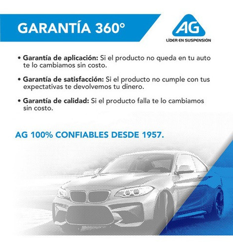 Base De Amortiguador Ag Ford Fairmont Elite I-ii 78-83 Par D