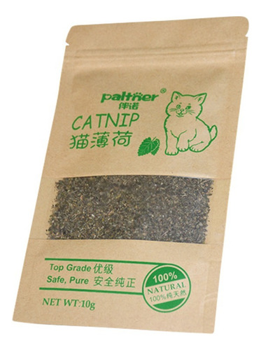 Hierba Menta Catnip Para Gatos 10gr Bolsa Estimulante