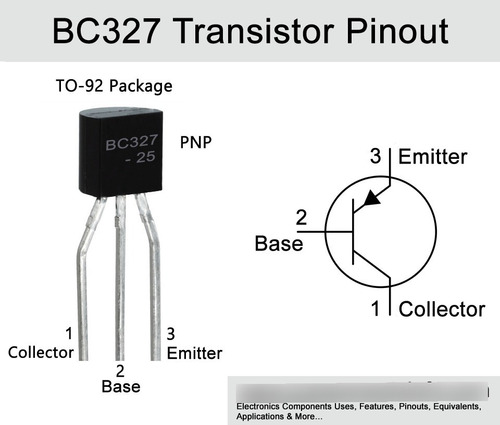 Transistor Bc327 ( Pack 4 Piezas )