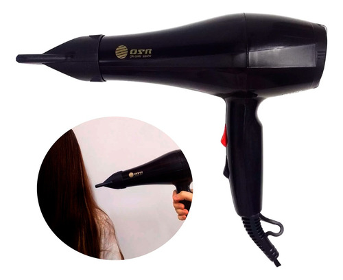 Secador Pelo De 2 Velocidades Belleza Cabello 2200w Or9046