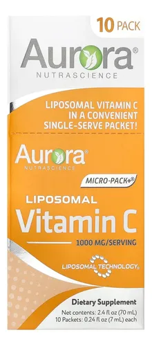 aurora nutrascience micro-pack+ liposomal glutathione reviews Micro-Pack+, , 10 Packets, 0.46 fl oz (13.5 ml) Each Aurora Nutrascience Mega-Pack Liposomal Glutathione