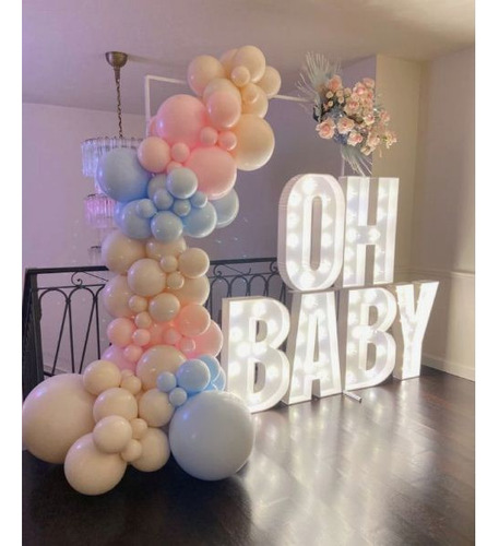 Oh Baby Letras Para Decoraciones En Exteriores Alquiler 