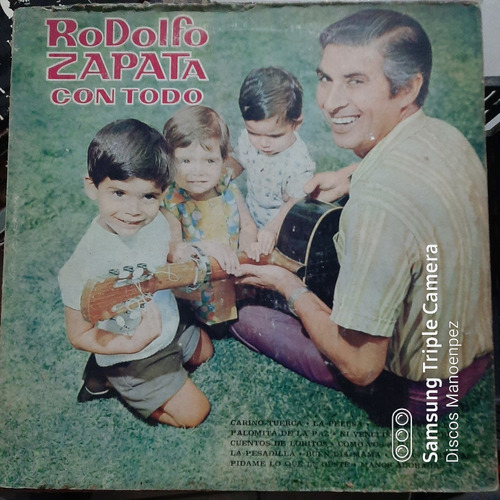 Vinilo Rodolfo Zapata Con Todo F4