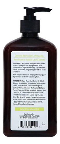 Shampoo E Condicionador Dermagic Com Hortelã E Óleo De Árvor