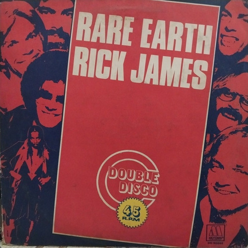 Rick James Rare Earth Tapa Y Vinilo 7 