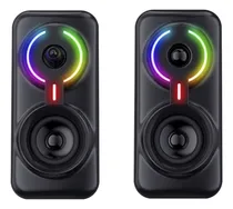 Comprar Altavoz Bluetooth Gamer Pc Rgb Onikuma L6 Black Usb Graves