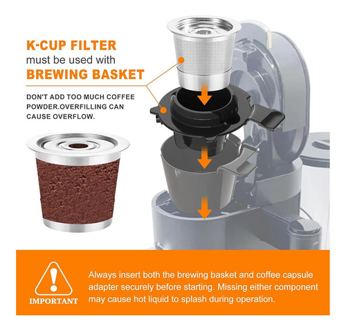 K-cups Reutilizables Para Cafetera Cfp101 Y Pb051/pb041,