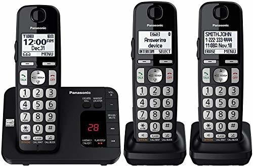 Teléfono Inalámbrico Panasonic Kxtge433b Con Contestador A