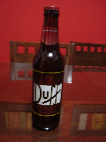Cerveza Duff Primera Edición Los Simpson Año 2008