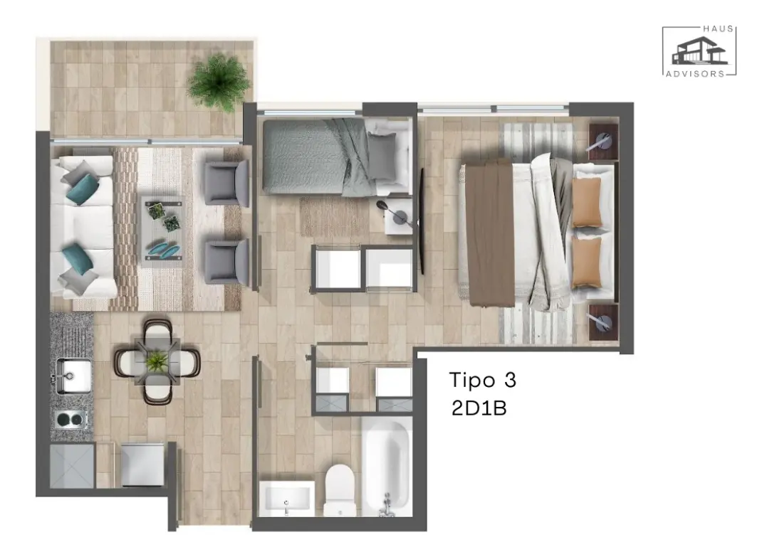 Imagen 5 de 14 de Departamento En Venta En Macul Con Piscina Y Terraza