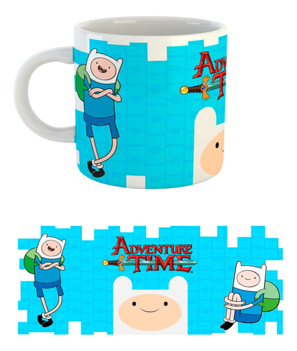 Taza Hora De Aventura Finn |de Hoy No Pasa| 10