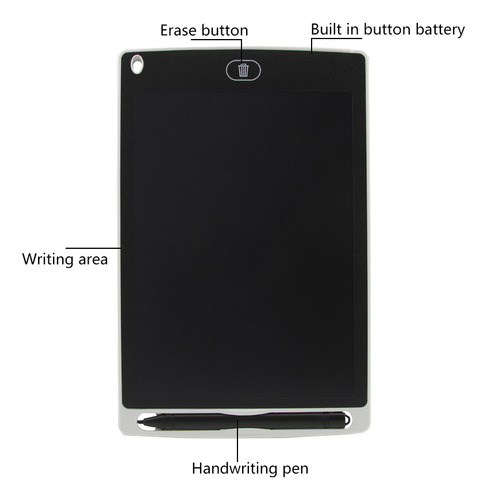 - Tablero De Dibujo Lcd Writing Tablet 8.5 Para Adultos Y