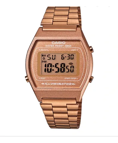 Reloj Casio B640wc 5a Rose Cobre Retro