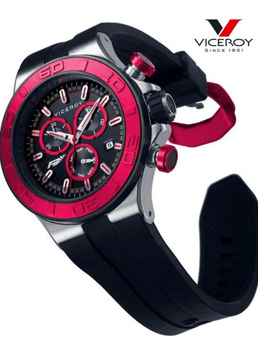 Reloj Hombre Viceroy 47777-77 Cronografo Wr 100m Acero Inox.