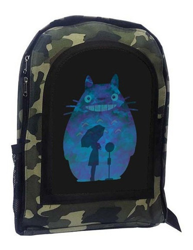 Mochila Camuflada Totoro A346